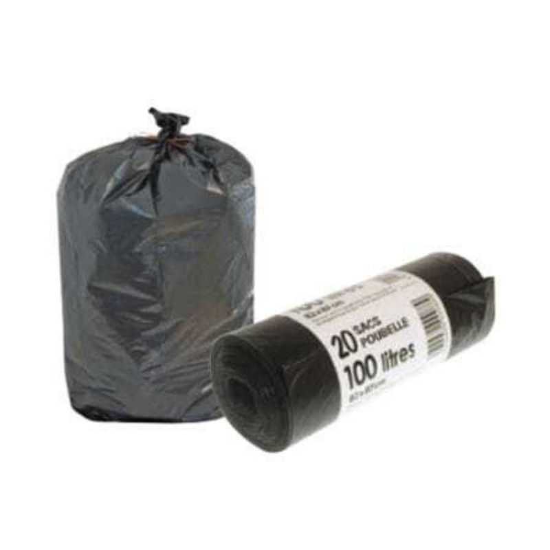 Garbage bag - 130 L - Pack of 20 Garbage bag - 130 L - Pack of 20
