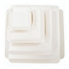 Carrés Rainés en Carton - 17 x 17 cm - Lot de 250 - FourniResto