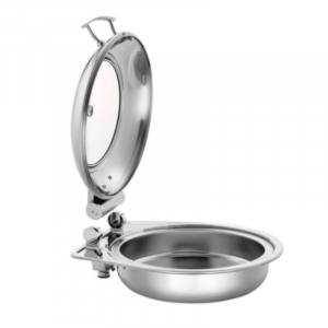 Chafing Dish Fleksibilni okrogli s pokrovom, odstranljiv - 6,2 L - Bartscher