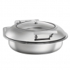 Chafing Dish Fleksibilni okrogli s pokrovom, odstranljiv - 6,2 L - Bartscher