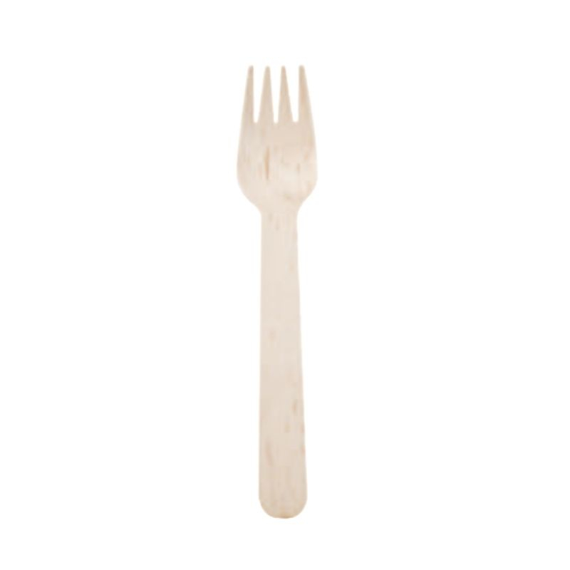 Mini-Fourchette en Bouleau - Ecoresponsable - Lot de 100 Mini-Fourchette en Bouleau - Ecoresponsable - Lot de 100