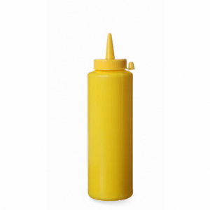 Dozirna steklenička rumena - 0,2 L