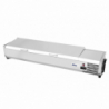 Hladilna vitrina z inox pokrovom - 6 x GN 1/3