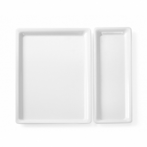 Pladen Gastronorm s tankim robom - GN 1/3 - P 20 mm