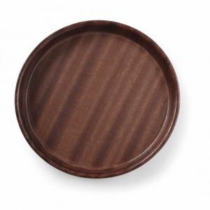 Plošča Woodform Round s visokim robom - premer 320 mm - HENDI