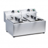 Friteza Mastercook - 2 x 8 L - Znamka HENDI - Fourniresto