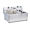 Friteza Mastercook - 2 x 8 L - Znamka HENDI - Fourniresto