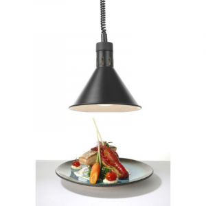 Adjustable Black Conical Heat Lamp - HENDI