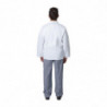 Kuhinjska delovna halja Vegas z dolgimi rokavi - bela - velikost XL - Whites Chefs Clothing - Fourniresto