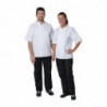 Kuhinjska obleka Vegas z mešanimi rokavi, bela - velikost XL - Whites Chefs Clothing - Fourniresto