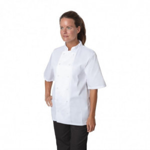 Bele kratke kuharske srajce Boston - velikost XL - Whites Chefs Clothing - Fourniresto