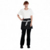Predpasnik natakarja kratki denim črn Southside 400 x 760 mm - Whites Chefs Clothing - Fourniresto