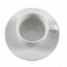 Tasse À Thé Empilable Blanche Whiteware 200 Ml Ø 80 Mm - Lot De 12 - Olympia - Fourniresto