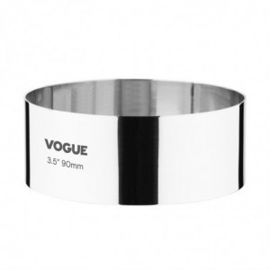 Krogla za mousse iz nerjavečega jekla Ø 90 mm V 35 mm - Vogue - Fourniresto