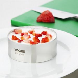 Krogla za mousse iz nerjavečega jekla Ø 90 mm V 35 mm - Vogue - Fourniresto