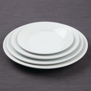 Wide Rim Plate - Ø 165 mm - Set of 12 - Olympia