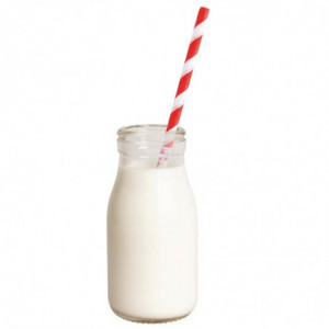 Majhna steklena steklenica mleka 200 ml - paket 12 - Olympia - Fourniresto