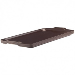 Pravokotni laminiran pladenj z ročaji Capri 640 mm - Cambro - Fourniresto