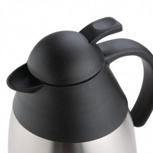 Izolirana termo posoda za kavo s kupolastim pokrovom - 1,5L - Olympia
