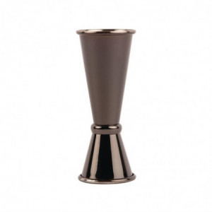 Merilna žlička za konične bari sive barve titan 25 in 50 ml - Olympia - Fourniresto