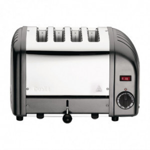 4-Slice Toaster Anthracite Vario - Dualit