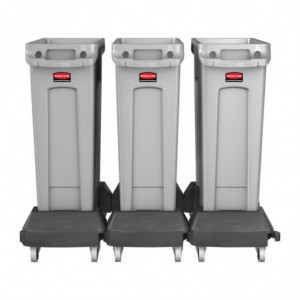 Slim Jim Stackable Cart - Rubbermaid - Fourniresto