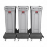 Slim Jim Stackable Cart - Rubbermaid - Fourniresto
