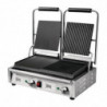 Grill z dvojnim gladkim stikom na levi in rebrastim na desni - Buffalo