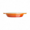 Pekač za gratin okrogel oranžen - 400 ml - Vogue