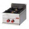 Fourneau 2 feux vifs plin za postavitev 650 - Gastro M - Fourniresto