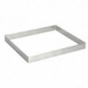 Square Tart Ring in Stainless Steel - L 200 x W 200mm- De Buyer