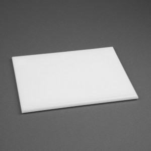 Majhna bela rezalna deska - D 300 x Š 225 mm - Hygiplas
