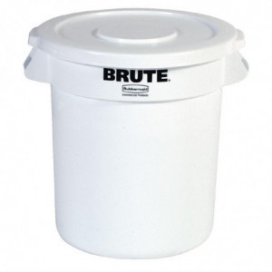 Brute White Collector - 37.9L - Rubbermaid