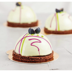 Silikonski model za torte v obliki polkrogle - 60 kosov - Lacor