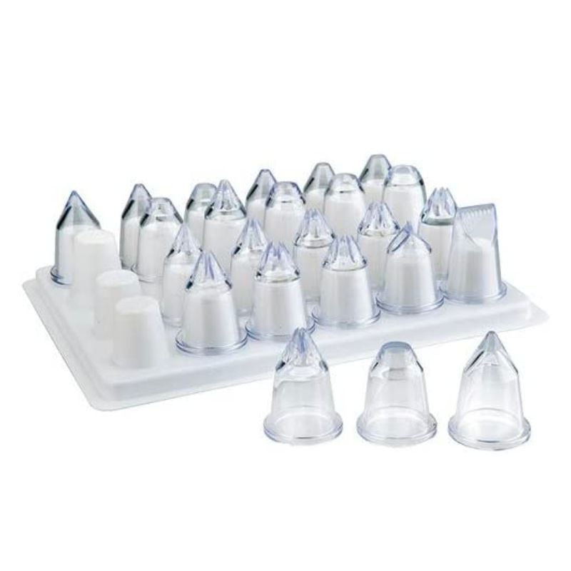 Set De 24 Douilles De Décoration En Acrylique - Lacor Set De 24 Douilles De Décoration En Acrylique - Lacor