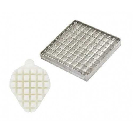 Nož in potisk za rezanje krompirčka - 6 x 6 mm