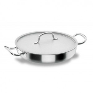 Krožna plošča s pokrovom - Chef Classic - premer 32 cm