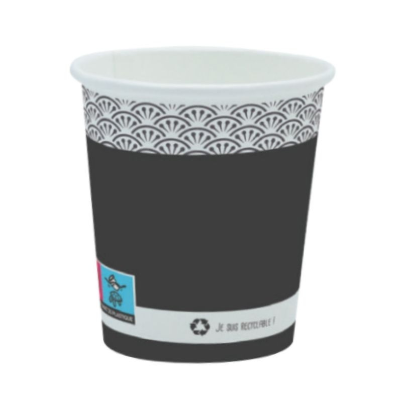 Kozarec iz kartona Elegance - 25 cl - Eko prijazen - Paket 50 Kozarec iz kartona Elegance - 25 cl - Eko prijazen - Paket 50