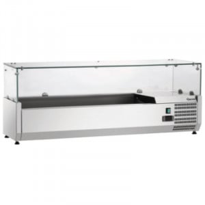 Saladette za postavitev - 5 x GN 1/4 - Bartscher