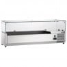 Saladette za postavitev - 5 x GN 1/4 - Bartscher