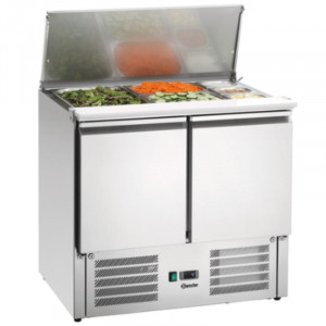 Saladette - 2 x 1/1 GN + 3 x 1/6 GN - 2 Vrata