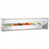 Saladette za postavitev - 8 x GN 1/3