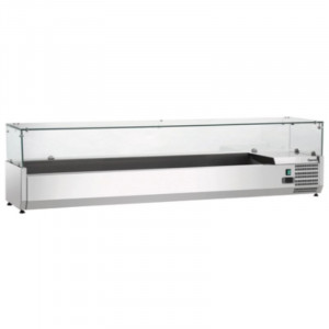 Saladette za postavitev - 8 x GN 1/3