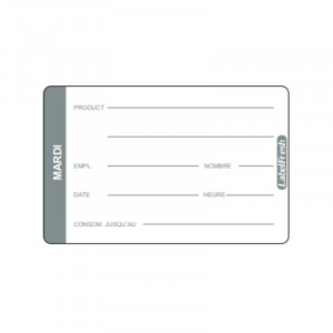 Etiketa sledljivosti LabelFresh Pro - Torek - 70 x 45 mm - Paket 500 - LabelFresh