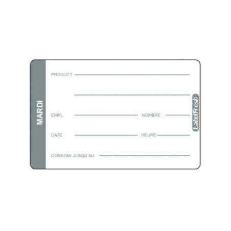 Etiketa sledljivosti LabelFresh Pro - Torek - 70 x 45 mm - Paket 500 - LabelFresh
