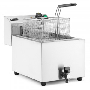 Friteza s pipo za odvod Profi Line - 10 L - Hendi