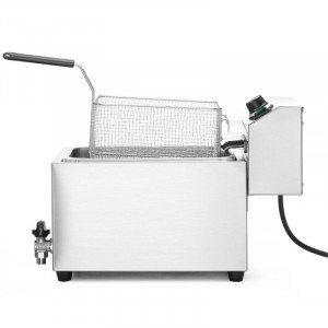 Friteza s pipo za odvod Profi Line - 10 L - Hendi