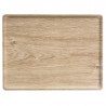 Pravokotna laminirana melaminska plošča - 280 x 200 mm - Svetli hrast - Komplet 20