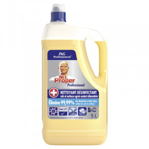 Čistilo in razkužilo za tla in površine Limona - 5 L - Gospod Proper