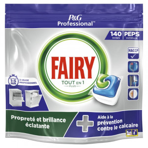 Kapsule za pomivalni stroj 3 v 1 - 140 pranj - Fairy Professional